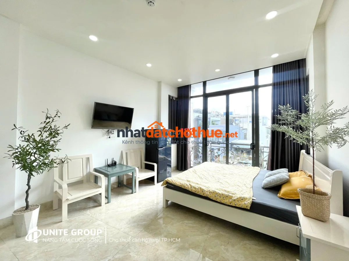 CĂN HỘ FULL NỘI THẤT, BAN CÔNG THOÁNG MÁT TẠI THÍCH QUẢNG ĐỨC, PHÚ NHUẬN, SÁT PHAN XÍCH LONG