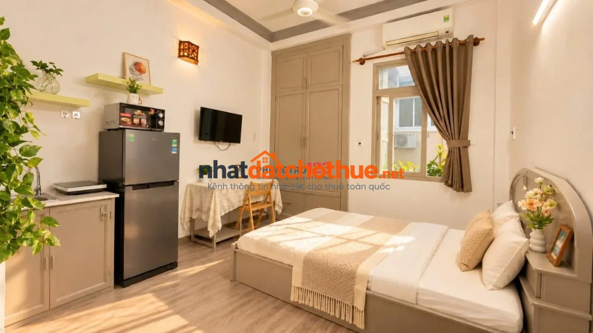 CĂN HỘ MỚI TINH 6TR FULL NỘI THẤT, CỬA SỔ SIÊU THOÁNG TẠI LÊ VĂN SỸ, PHÚ NHUẬN / QUẬN 3, SÁT SÂN BAY