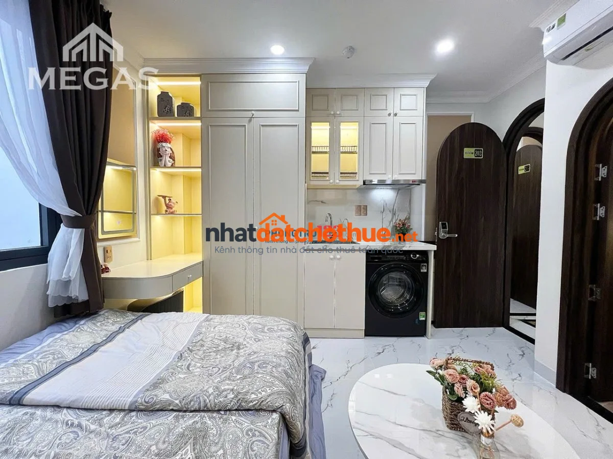 CĂN HỘ FULL NỘI THẤT, CỬA SỔ LỚN THOÁNG MÁT, MÁY GIẶT RIÊNG TẠI HUỲNH VĂN BÁNH, PHÚ NHUẬN – SÁT Q1