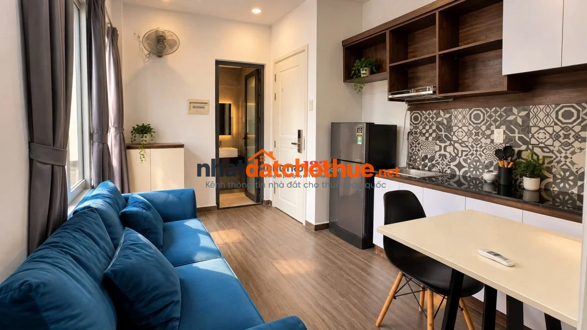 CĂN HỘ 1 PHÒNG NGỦ CÓ BAN CÔNG – NGUYỄN TRÃI, QUẬN 1