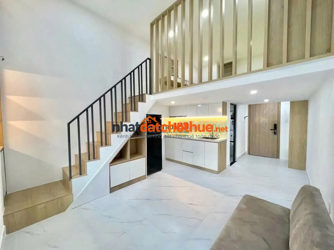 CHO THUÊ CĂN HỘ MINI DUPLEX FULL NỘI THẤT BAN CÔNG TẠI NGUYỄN GIA TRÍ ĐI BỘ 5P SANG HUTECH,UTH,FTU2 1