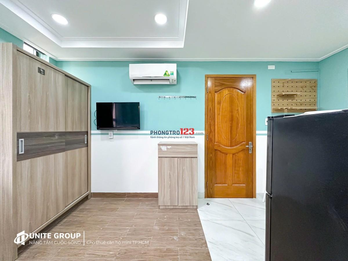 CHO THUÊ CĂN HỘ MINI QUẬN 10 HẺM CÁCH MẠNG THÁNG 8 FULL NỘI THẤT - VÀO Ở NGAY 1