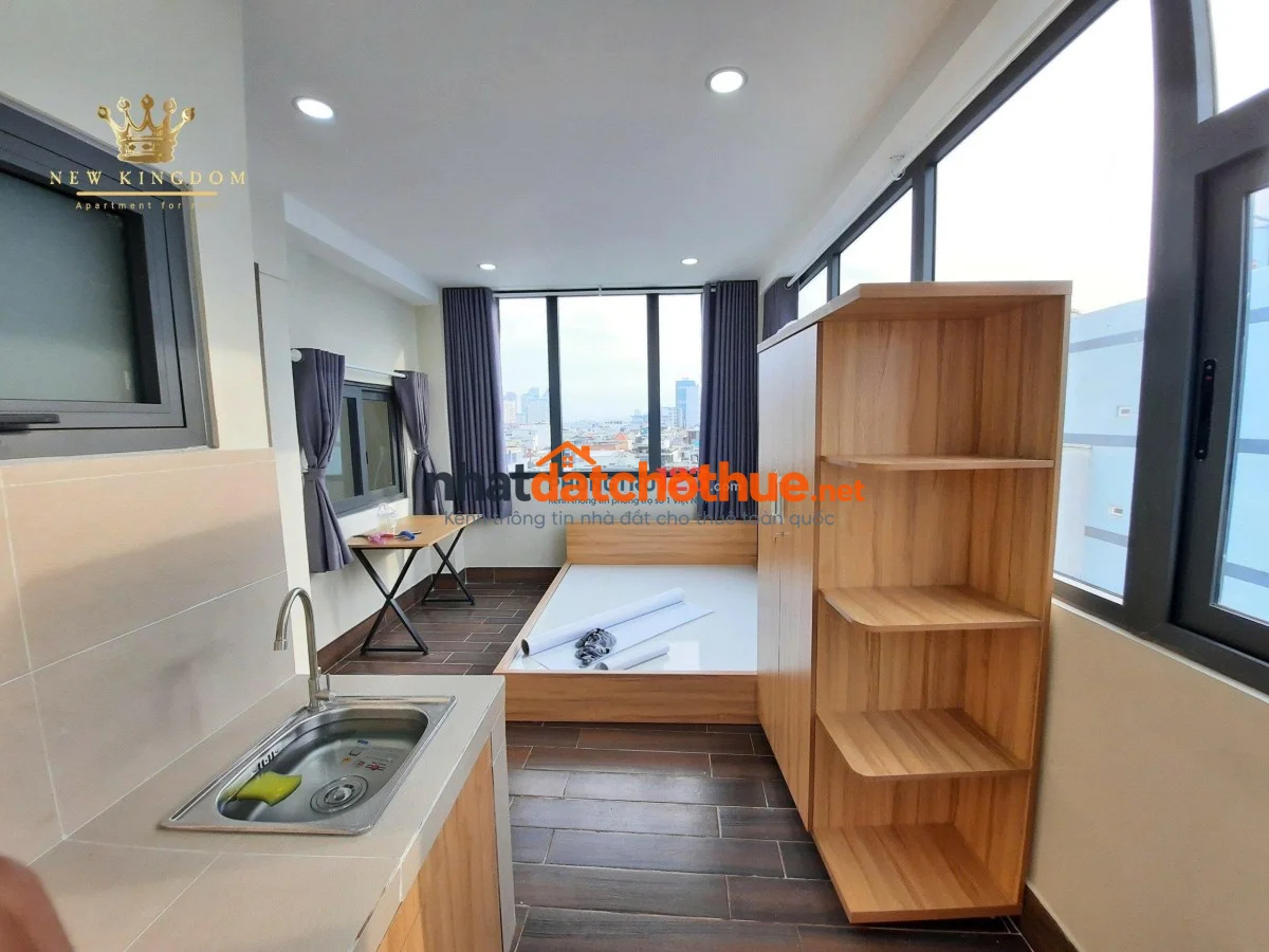 Cho thuê phòng cửa sổ lớn view Landmark, full nội thất – D5, Bình Thạnh đi bộ qua FTU2, gần UTH, UEF 1