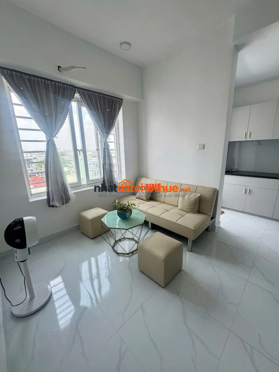Chung cư Mỹ Phước, Bùi Hữu Nghĩa, BT: 2p ngủ, máy lạnh, 11triệu 1