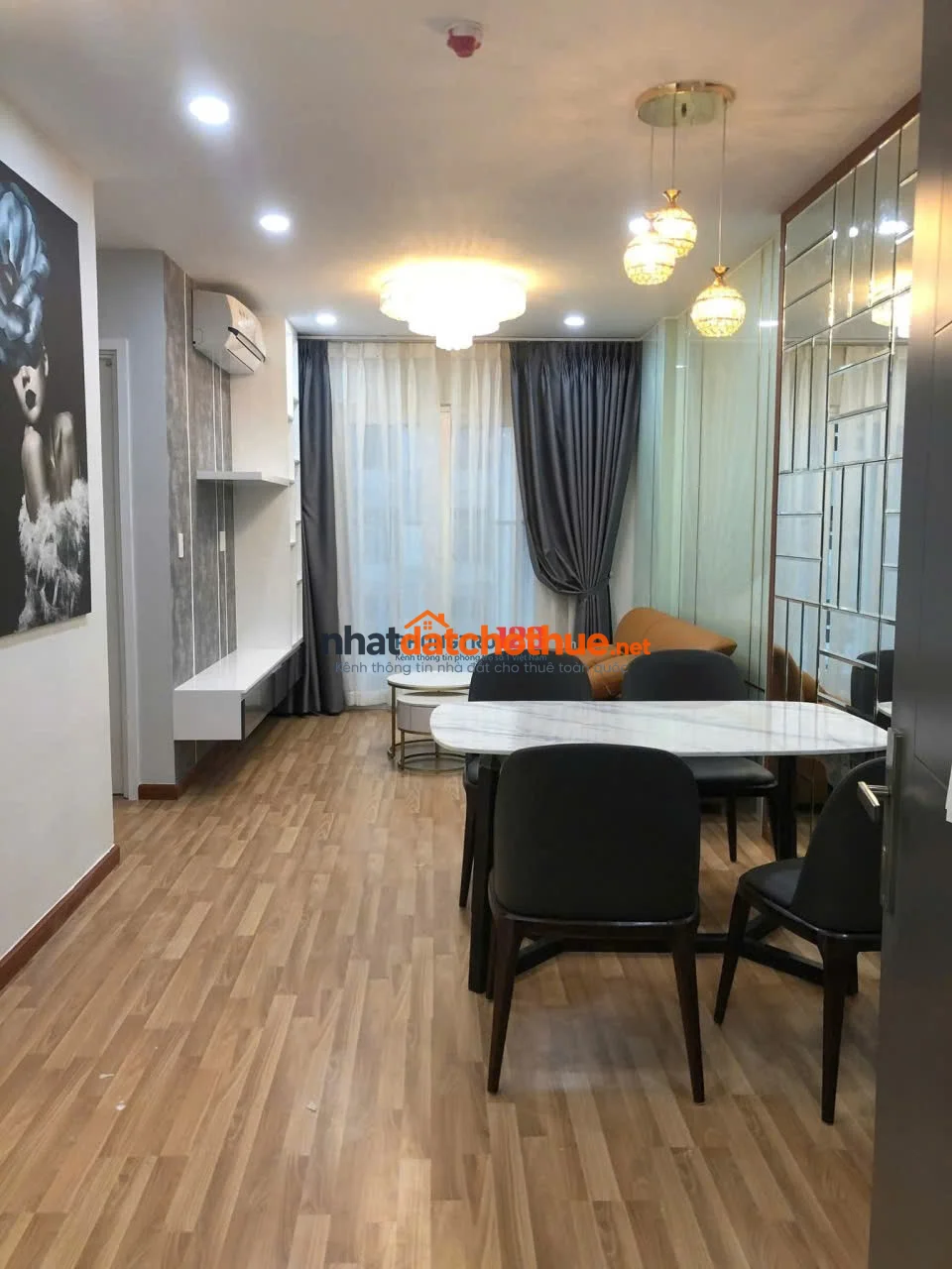 Chung cư SG Asian, Nguyễn Văn Luông, Q6: 65m2, 2PN, nhà mới, 12triệu 1