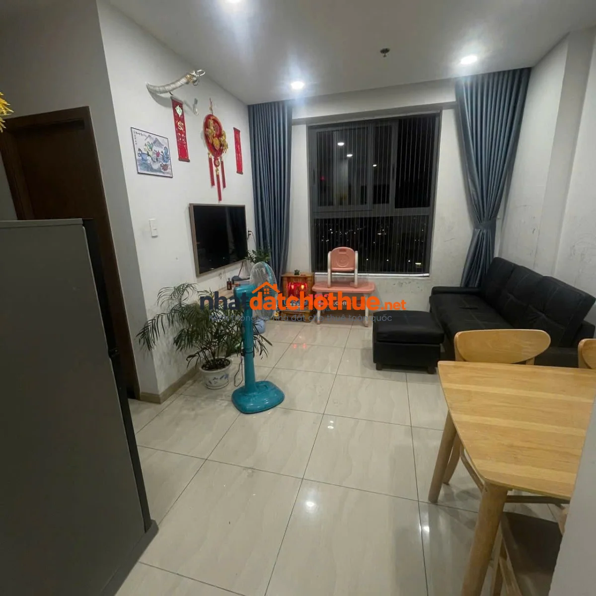 Chung cư Ruby, Nguyễn Sỹ Sách, TB: 8triệu, 1PN, full NT mới, 55m2 1