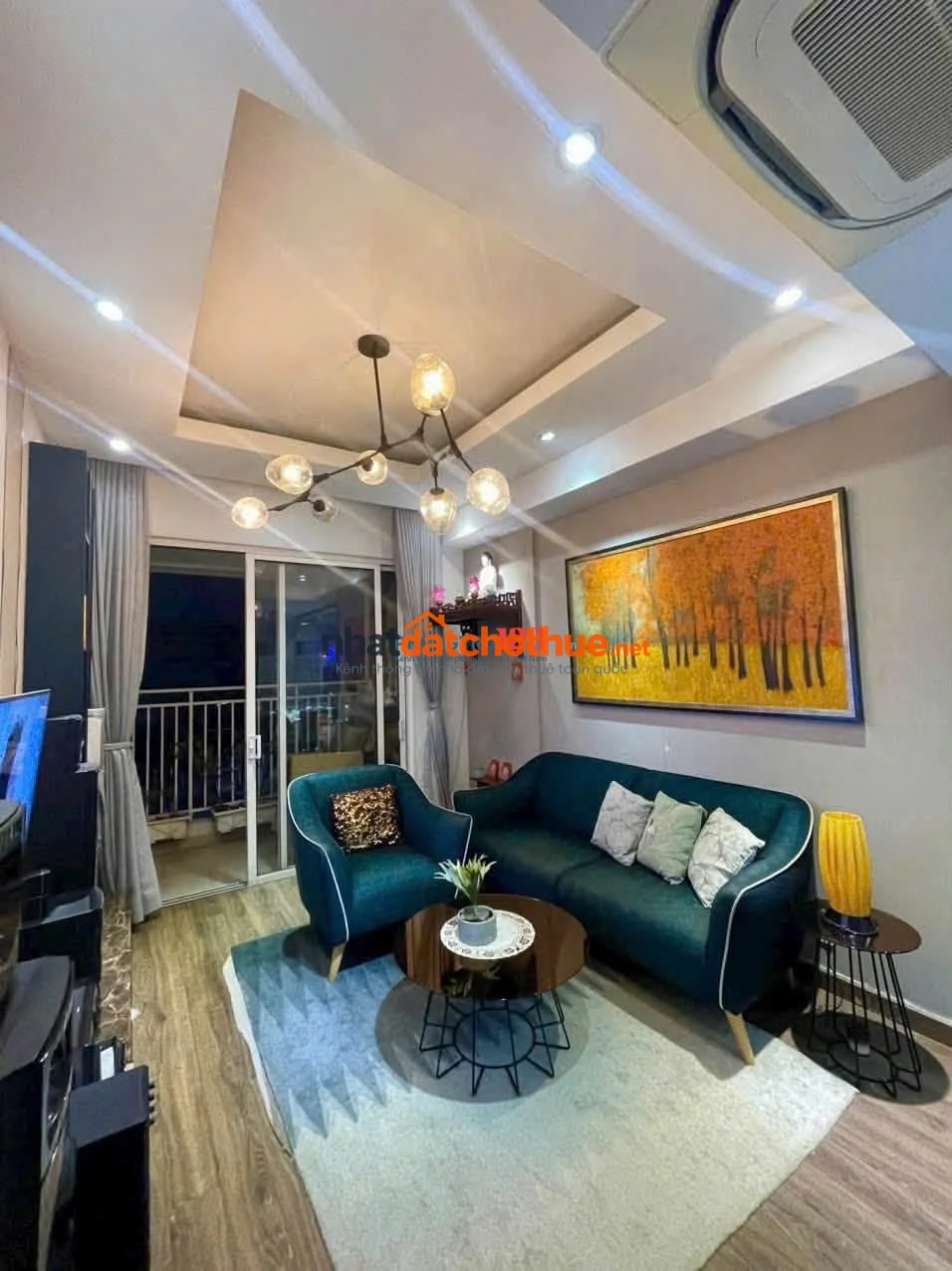 Chung cư Sky Center-2PN Full NT-Ban công-giá thuê 17 tr/th 1