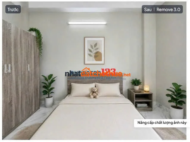 Cho thuê căn hộ mới full nội thất cửa sổ lớn - ban công - gần Hàng Xanh - Ung Văn Khiêm - Bình Thạnh