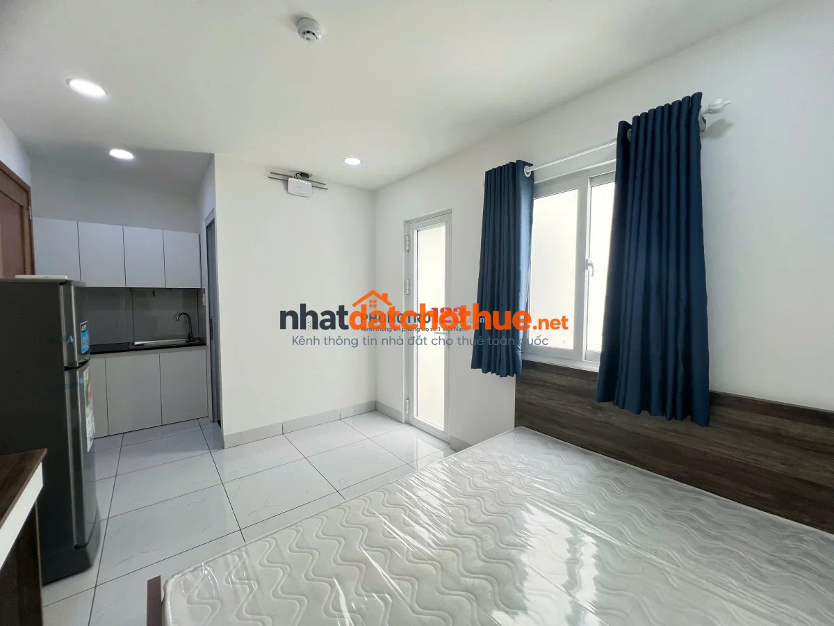 Căn hộ mini cửa sổ lớn full nội thất gần Chợ Bà Chiểu – Nguyễn Văn Đậu, Bình