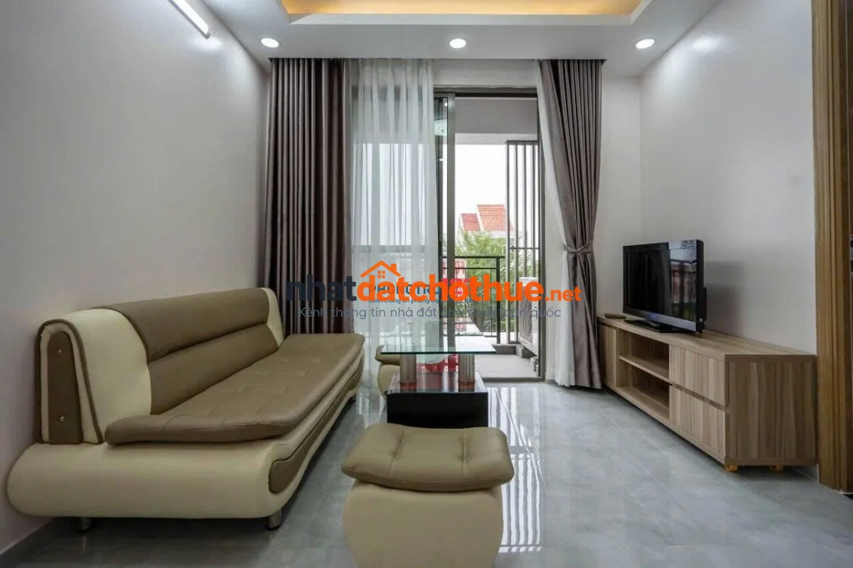 Chung cư Carillon-Hoàng Hoa Thám, 79m2, 2pn,ban công, giá thuê 13,5 tr/th full NT