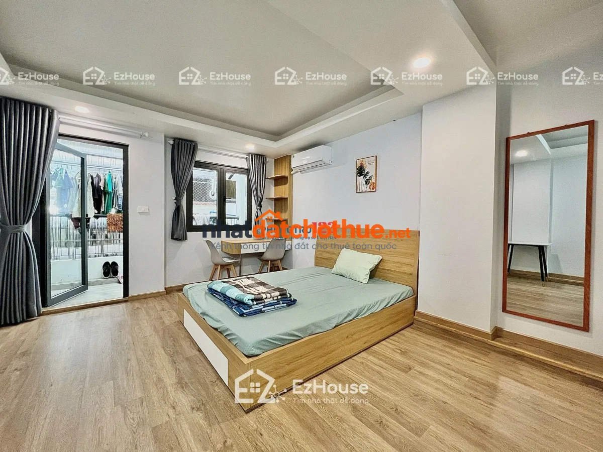 CHO THUÊ CĂN HỘ 1 PHÒNG NGỦ - FULL NỘI THẤT - BANCOL LỚN - MÁY GIẬT RIÊNG -BÙI ĐÌNH TÚY - BÌNH THẠNH