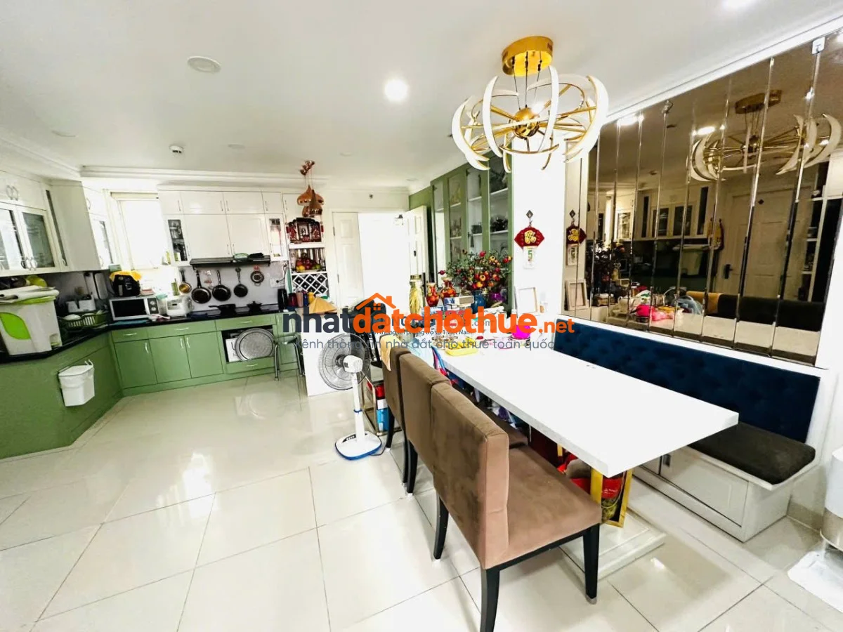 Chung cư Ruby, Nguyễn Sỹ Sách, TB: 2p ngủ, full NT, 90m2, 9triệu 1