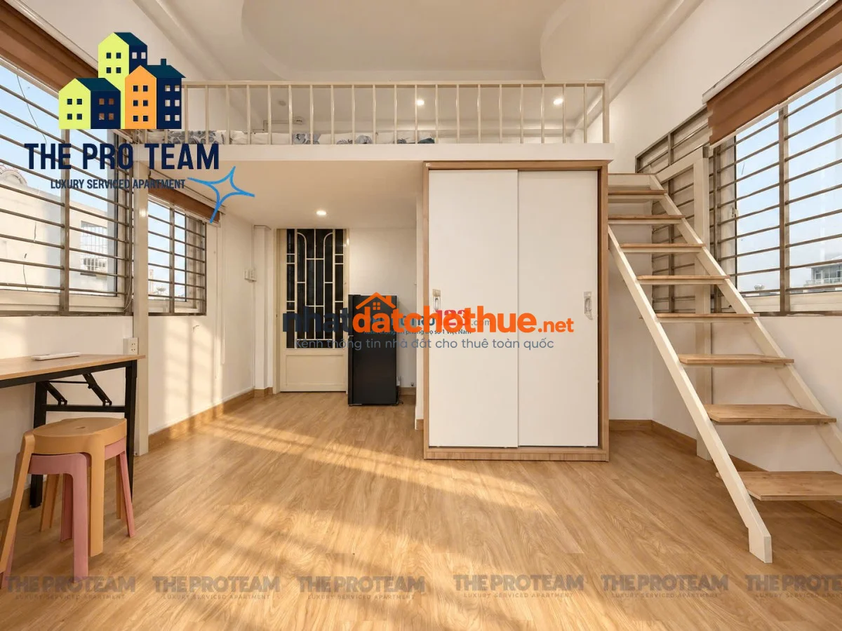 PHÒNG CÓ GÁC 45m² RỘNG RÃI – XÔ VIẾT NGHỆ TĨNH, BÌNH THẠNH GẦN NGÃ TƯ HÀNG XANH – CHỢ BÀ CHIỂU