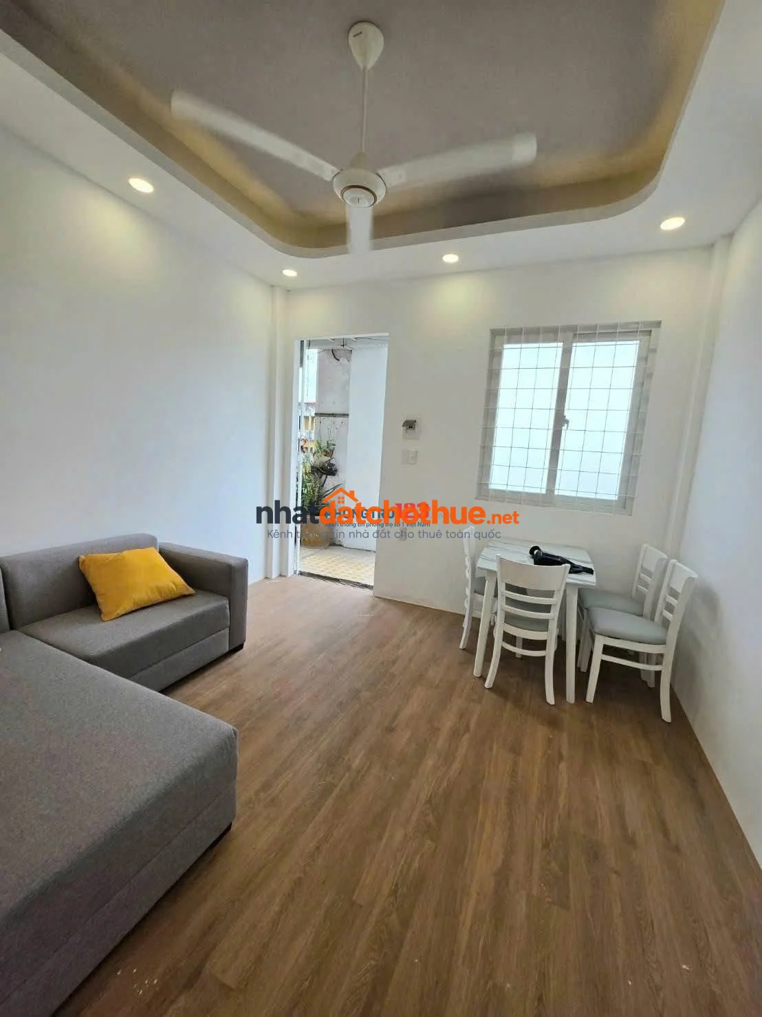 Chung cư Hoàng Sa-Q.3 thang bộ lầu 2, đầy đủ nội thất 1PN, GIÁ 8 TR/TH