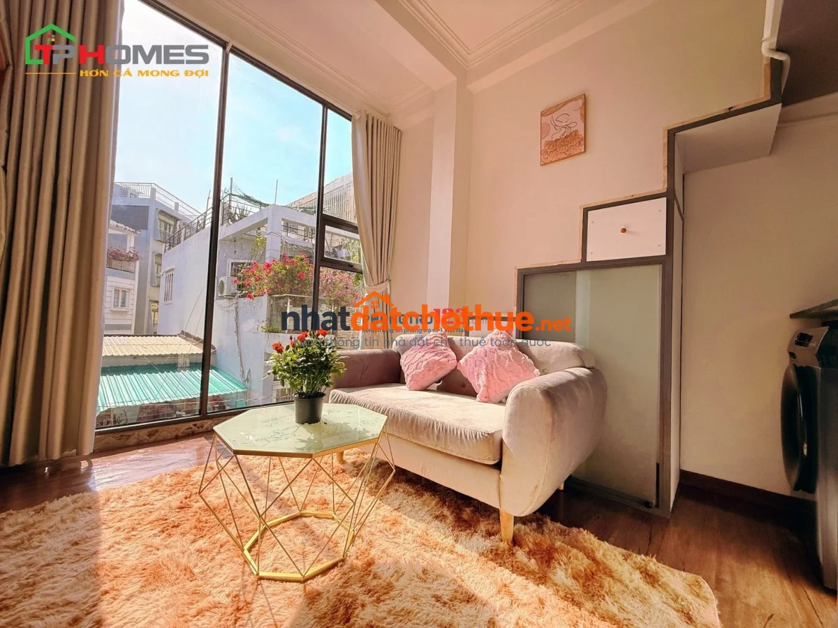 CHO THUÊ PHÒNG CÓ GÁC CÓ CỬA SỔ KÍNH LỚN THOÁNG ĐƯỜNG ĐOÀN THỊ ĐIỂM QUẬN PHÚ NHUẬN, SÁT Q1, Q3