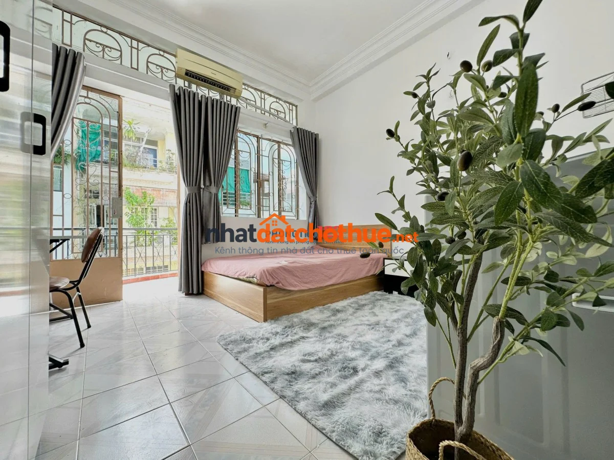 PHÒNG CÓ BAN CÔNG RỘNG THOÁNG FULL NỘI THẤT BÙI ĐÌNH TÚY BÌNH THẠNH, SÁT QUẬN 1, NGÃ TƯ HÀNG XANH