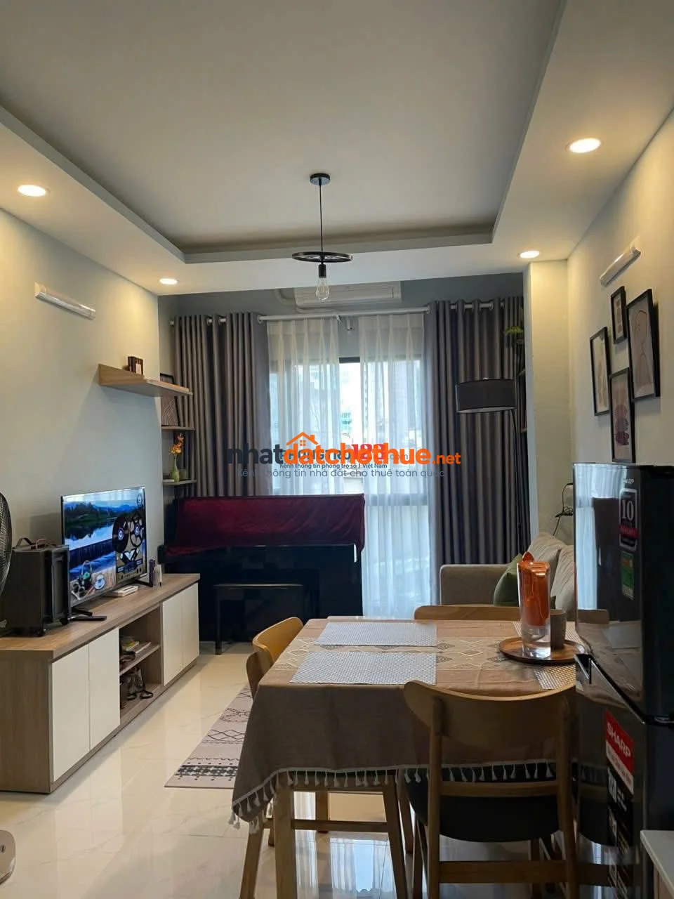 Chung cư Saigonres, Nguyễn Xí, BT: 2p ngủ, 65m2, 2p ngủ, NTCB, 11tr