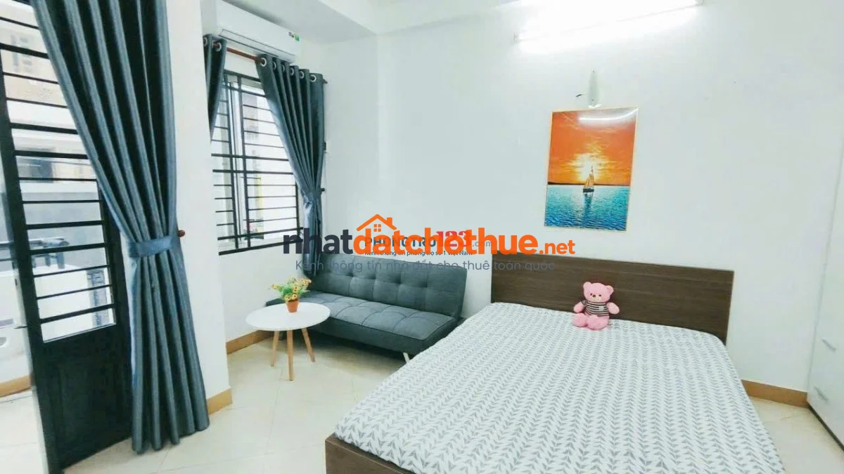 CHO THUÊ PHÒNG STUDIO CÓ BAN CÔNG RỘNG 40M² TẠI GÒ VẤP - KHÔNG CHUNG CHỦ - GIỜ GIẤC TỰ DO
