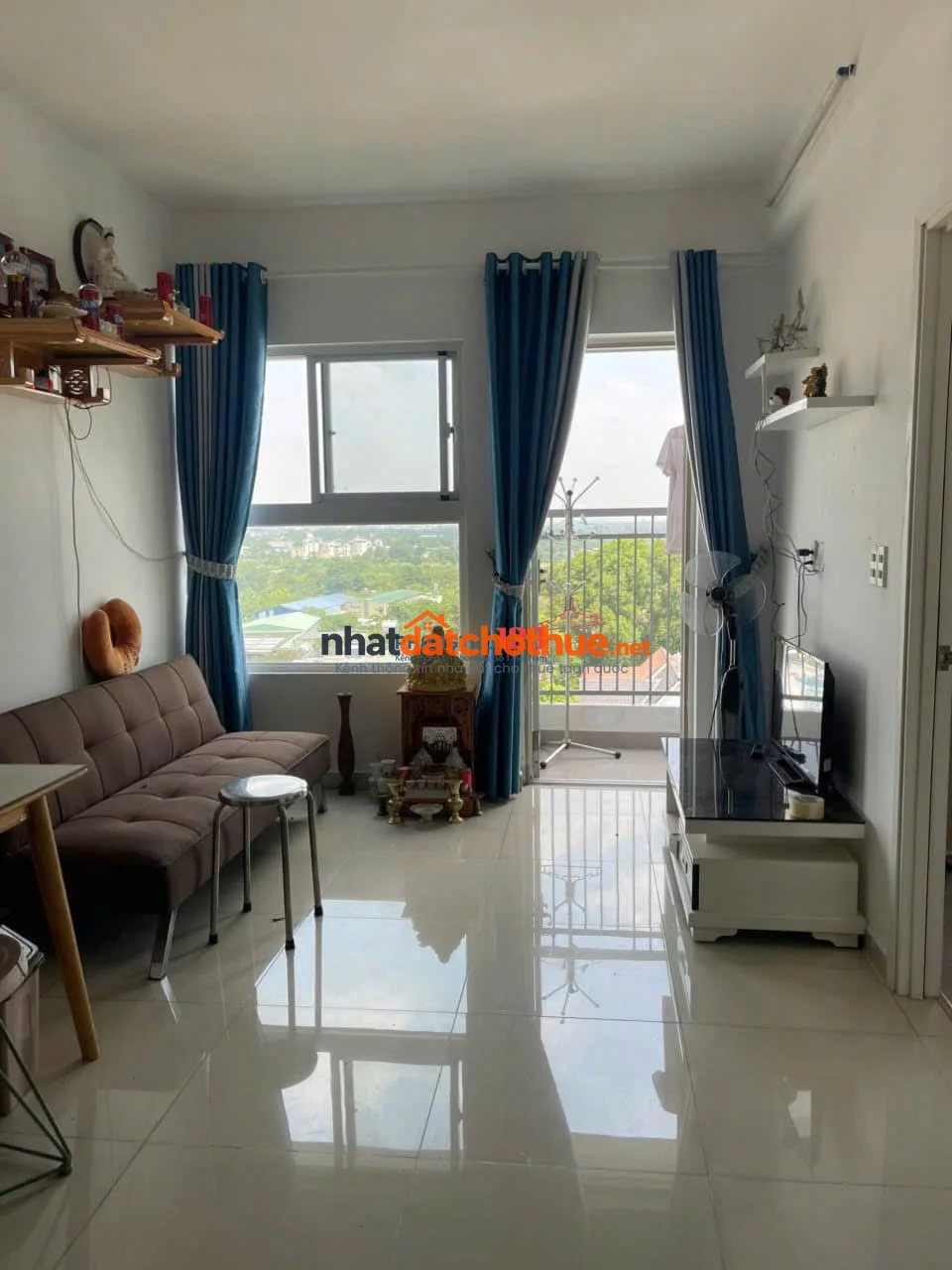 Chung cư Hiệp Thành, Lê VĂn Khương, Q12: 66m2, 6,5tr/th, 2pngủ, nội thất