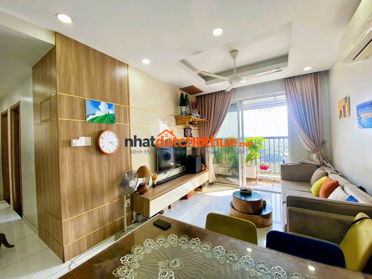 Chung cư Mỹ Vinh căn 95m2, 3p ngủ, Nội thất, 17tr/tháng