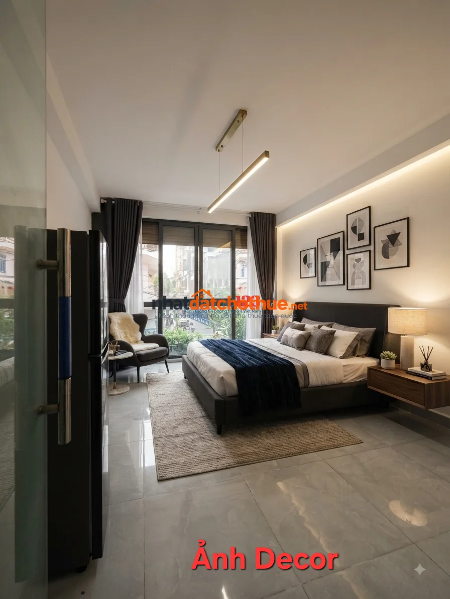 Chính Chủ Cho Thuê Phòng 30m2 - Hoàng Hoa Thám - CHỈ TÍNH ĐIỆN 3k5, NƯỚC 100k/ng
