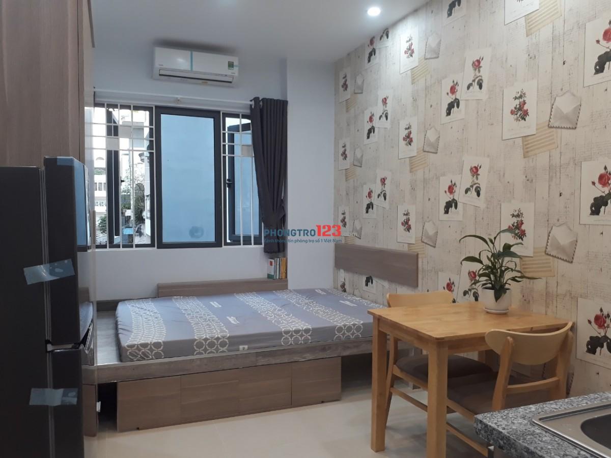 Cho thuê phòng mới, sạch sẽ, an ninh, full nội thất hẻm 650/4 đường Điện Biên Phủ, 5 ph ra trung tâm