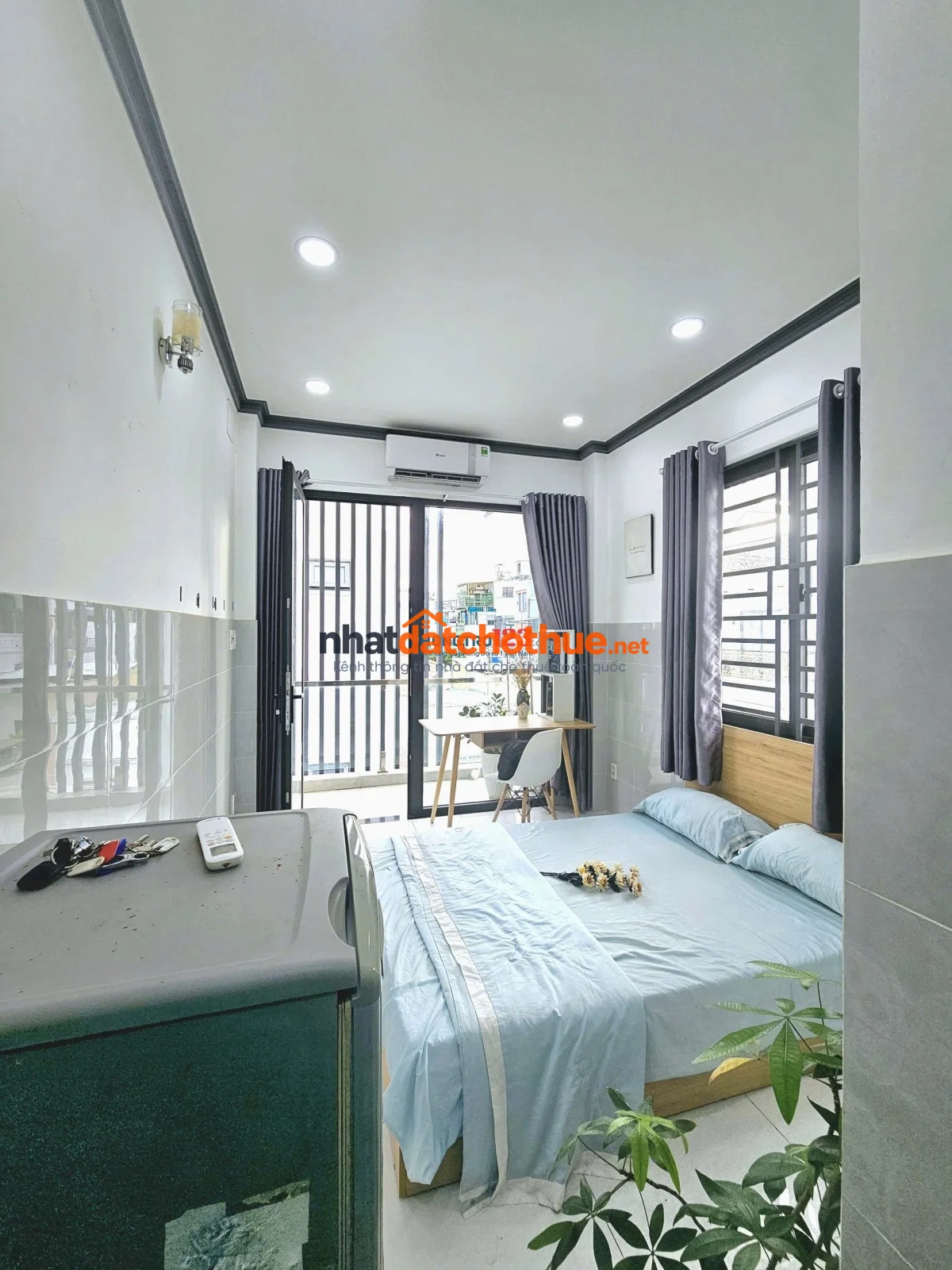 Cho thuê phòng có ban công, Full nội thất, Bình Thạnh gần HUTECH, UEF, FTU2 1