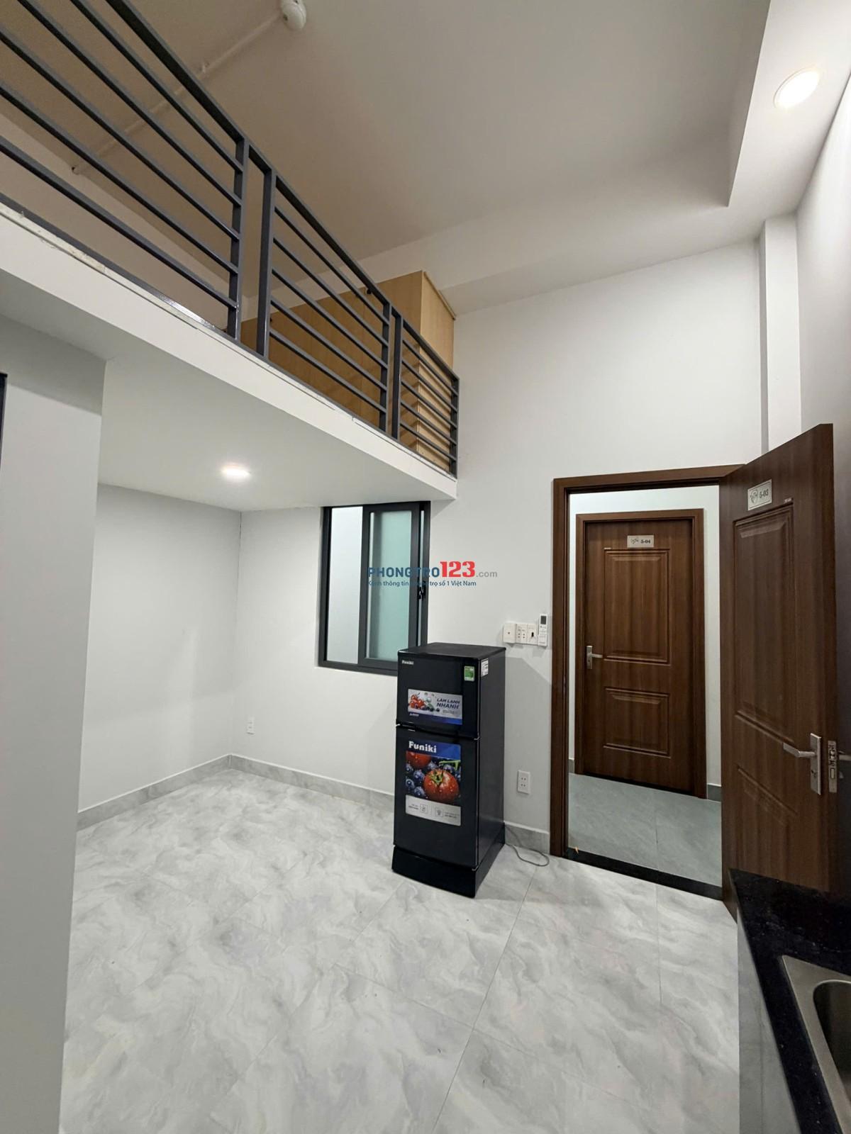 CĂN HỘ CÓ GÁC DÀNH CHO SINH VIÊN TẠI LÊ VĂN VIỆT - FULL NỘI THẤT - CÁCH UTC2 500M