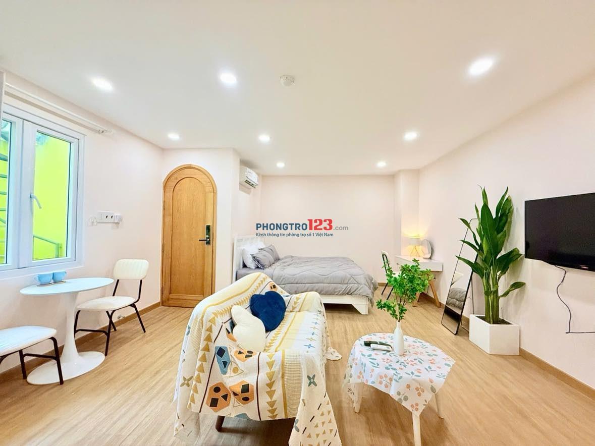 căn hộ CAO CẤP ĐẦY ĐỦ TIỆN NGHI MỚI RỘNG ngay Hoàng Hoa Thám 1