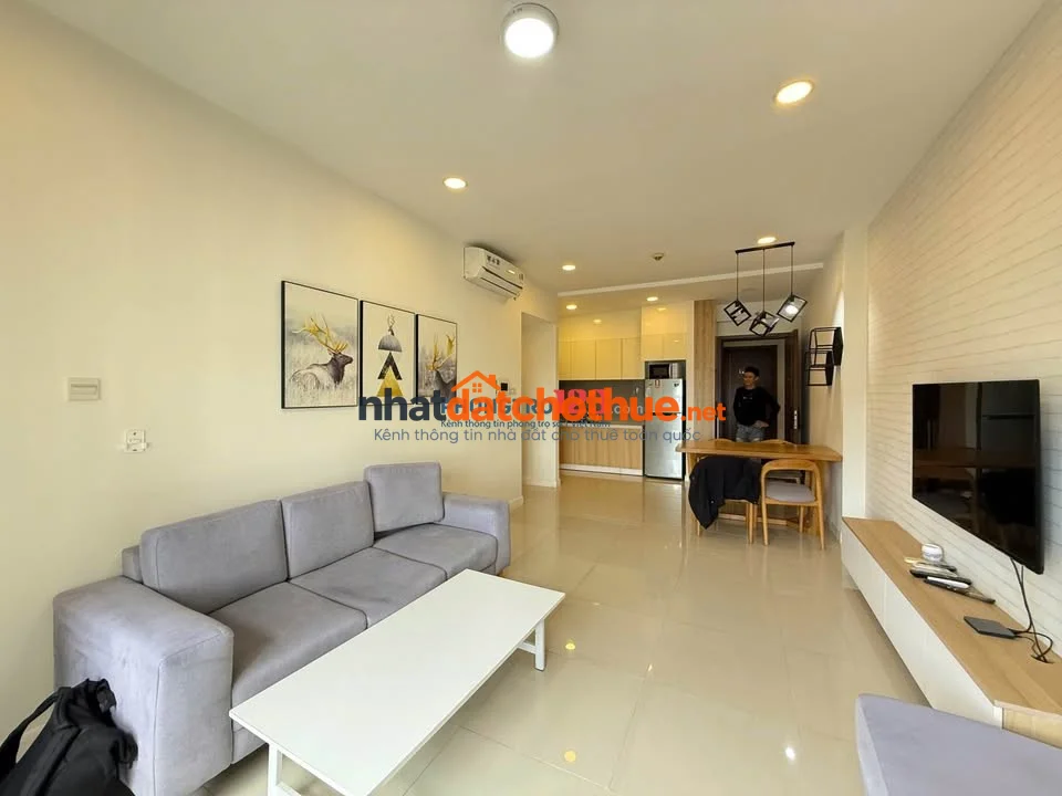 Cho thuê C/c cao cấp Nguyễn Kim- Căn 2Pn, Full nội thất giá thuê 14tr5/th