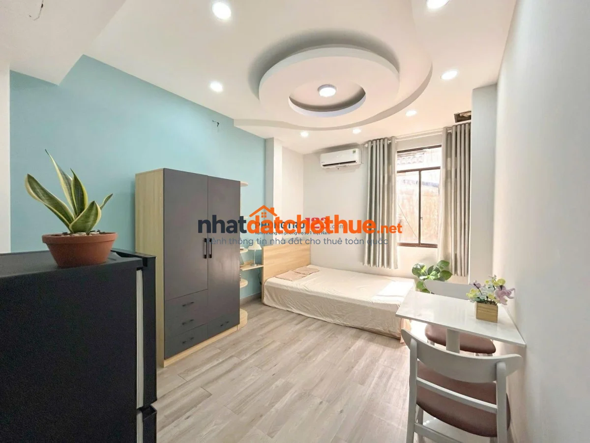 PHÒNG 35M2 MỚI XÂY FULL NỘI THẤT NGAY ĐH VĂN HIẾN, ĐH KINH TẾ UEH