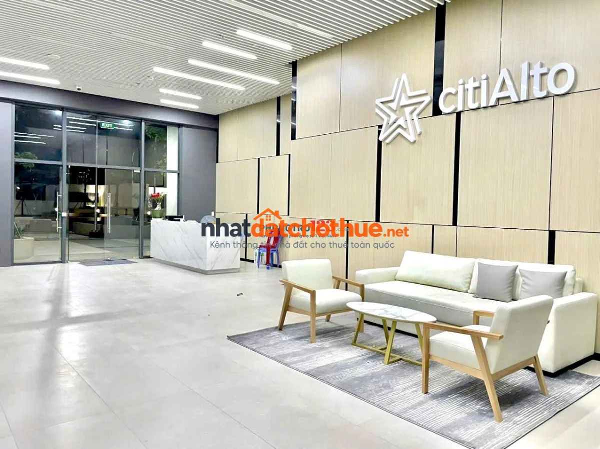 Cho thuê căn góc D0607 Citi Alto view hồ bơi hướng đông nam giá 7.5tr