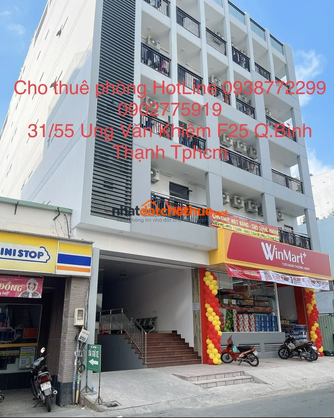 Cho thuê phòng đối diện đại học hutech Ung Văn Khiêm HotLine 0938772299 - 0902775919 1