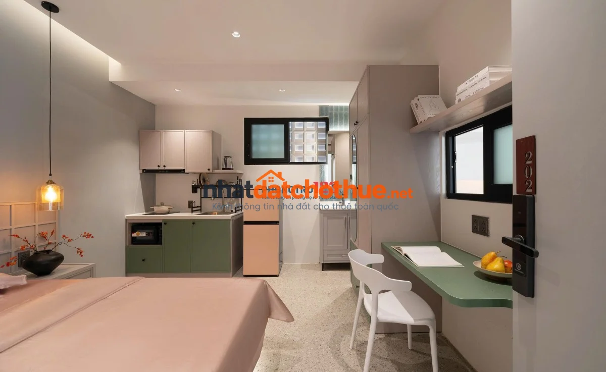 CĂN HỘ – THIẾT KẾ HIỆN ĐẠI, CÓ BẾP & HÚT MÙI, PHAN XÍCH LONG PHÚ NHUẬN GẦN QUẬN 1, 3