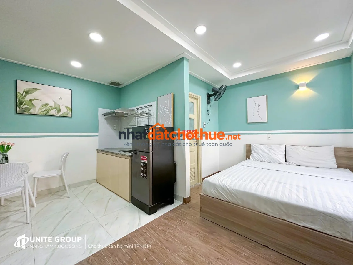 Cho thuê căn hộ mini dạng studio - cách mạng tháng 8, quận 10