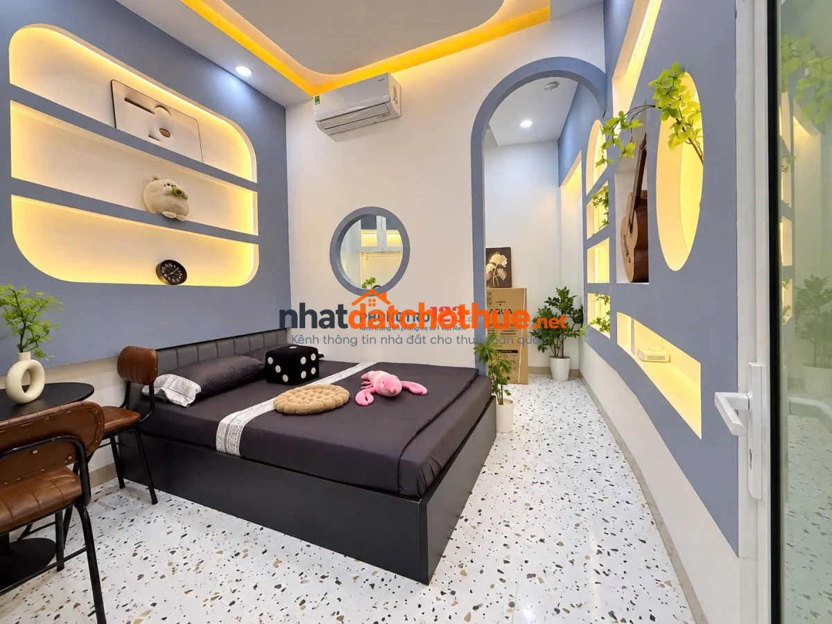 Phòng cho thuê 1PN gần Ngã Tư Bảy Hiền ngay ĐH Văn Hiến chợ Tân Bình đầy đủ tiện nghi