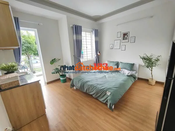 Cho Thuê Căn Hộ Studio Ban Công - Cửa Sổ Trời Ngay Nguyễn Văn Khối