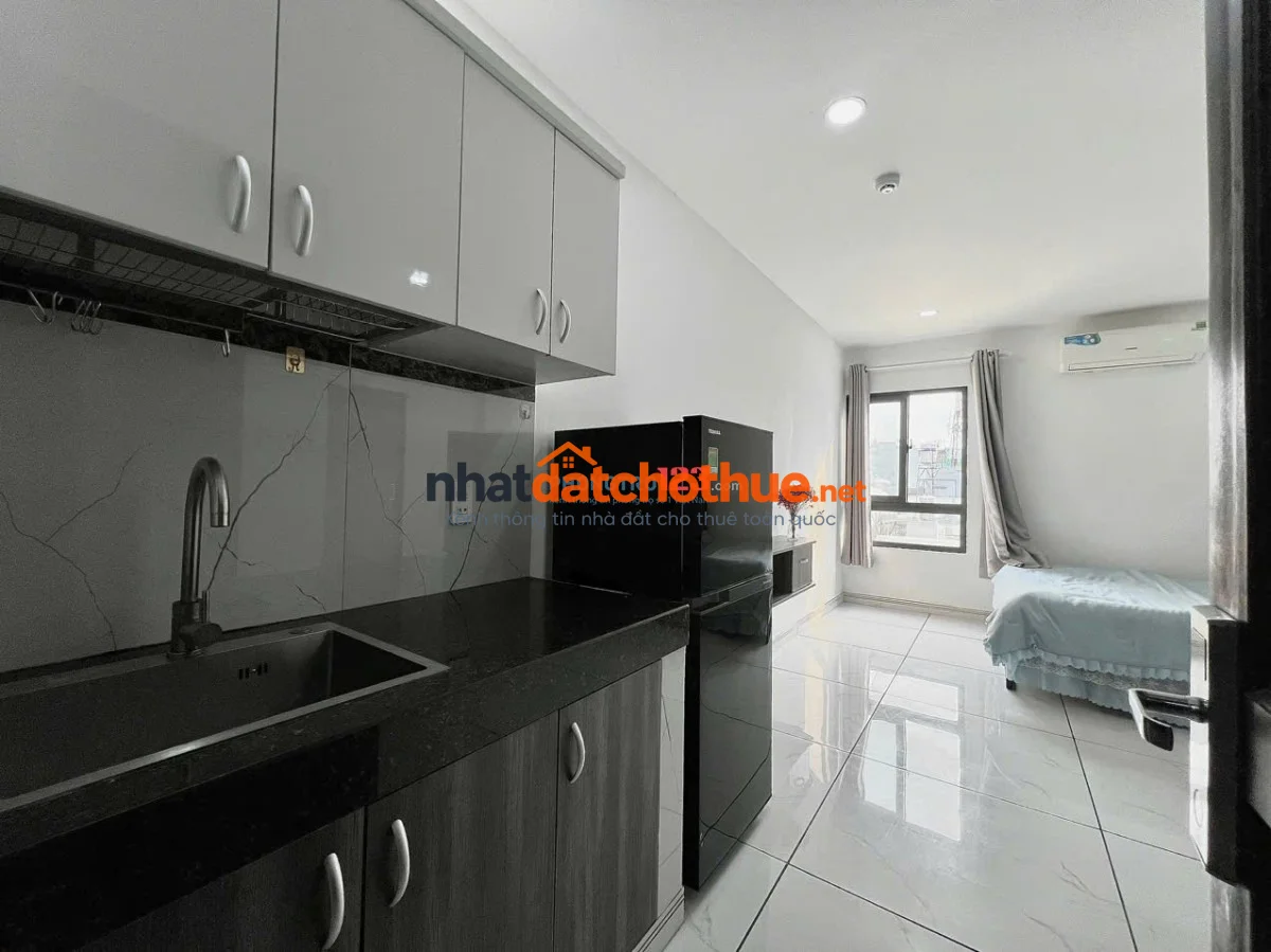 Cho thuê căn hộ full nội thất tách bếp Nguyễn Văn Đậu Bình Thạnh Gần Chợ Bà Chiểu