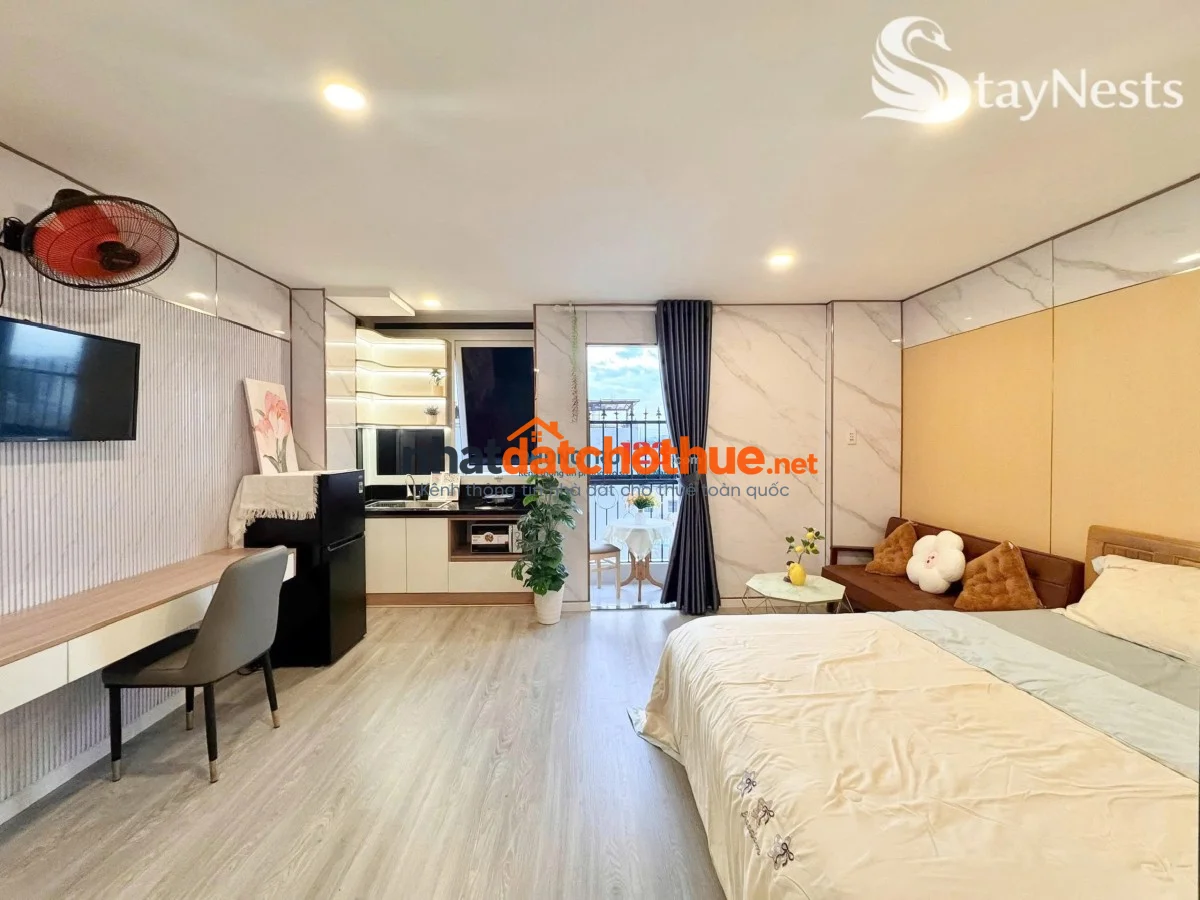 Cho thuê căn hộ Đường lê trọng tấn - Tân phú, Full nội thất, có thang máy