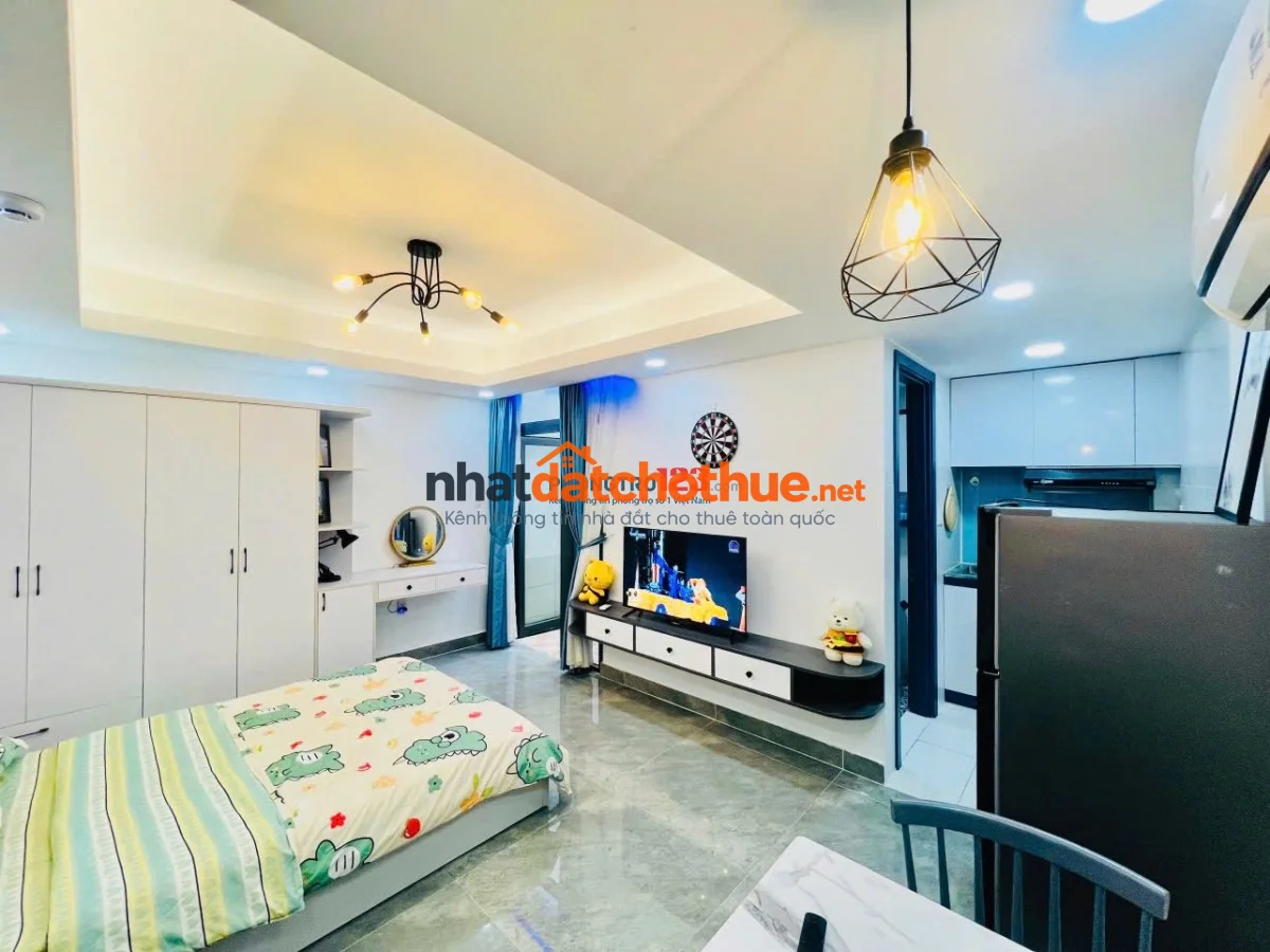 Gần HUTECH, UEF, UTH, HỒNG BÀNG, FTU Cho thuê căn hộ 45m²–Nhà mới, máy giặt riêng tại Điện Biên Phủ,