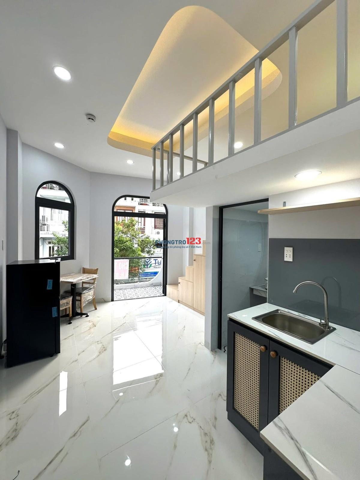 CHO THUÊ CĂN HỘ DUPLEX 40M2 FULL NT Ở LÂM VĂN BỀN Q7 GẦN LOTTE - TDTU - UFM - RMIT 1
