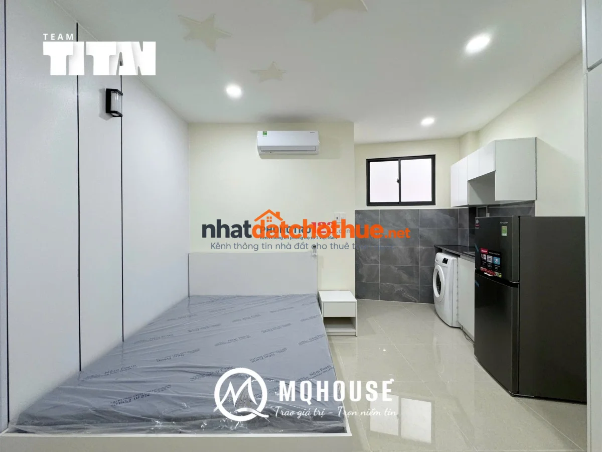 CHO THUÊ CĂN HỘ BÌNH THẠNH - FULL NỘI THẤT - LÊ TRỰC – GẦN ĐH MỸ THUẬT, VĂN LANG, HUTECH