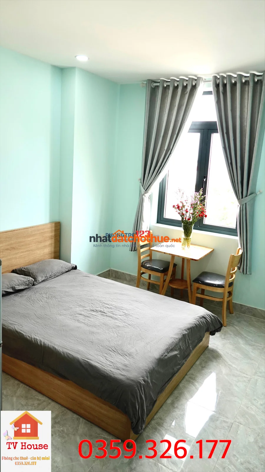 Phòng trọ cao cấp cho thuê đường Tên Lửa view cửa sổ lớn- Giá từ 3.4tr/tháng,24M2 an ninh văn minh 1