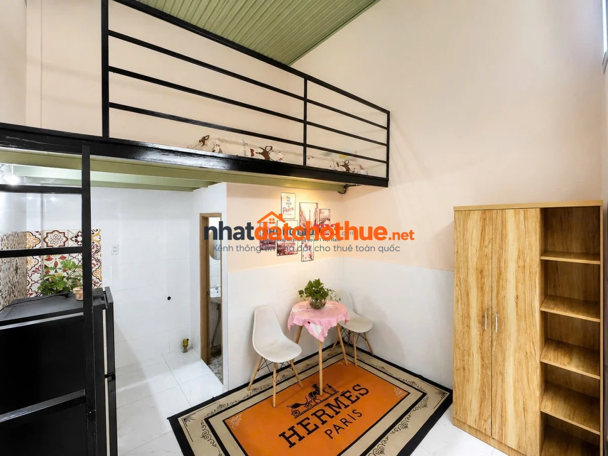Cho thuê duplex cửa sổ thoáng mátPhan Văn Trị