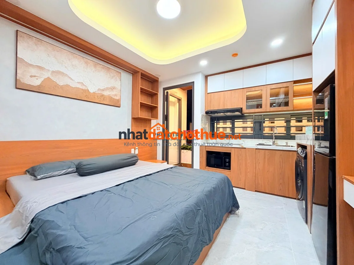 1PN TÁCH BẾP, BAN CÔNG, THANG MÁY – LÊ VĂN SỸ | PHÒNG MỚI 100% 1