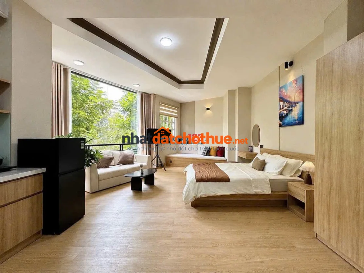 Cho Thuê Căn Hộ Dịch Vụ Siêu Thoáng Mát ngay Chợ Tân Định