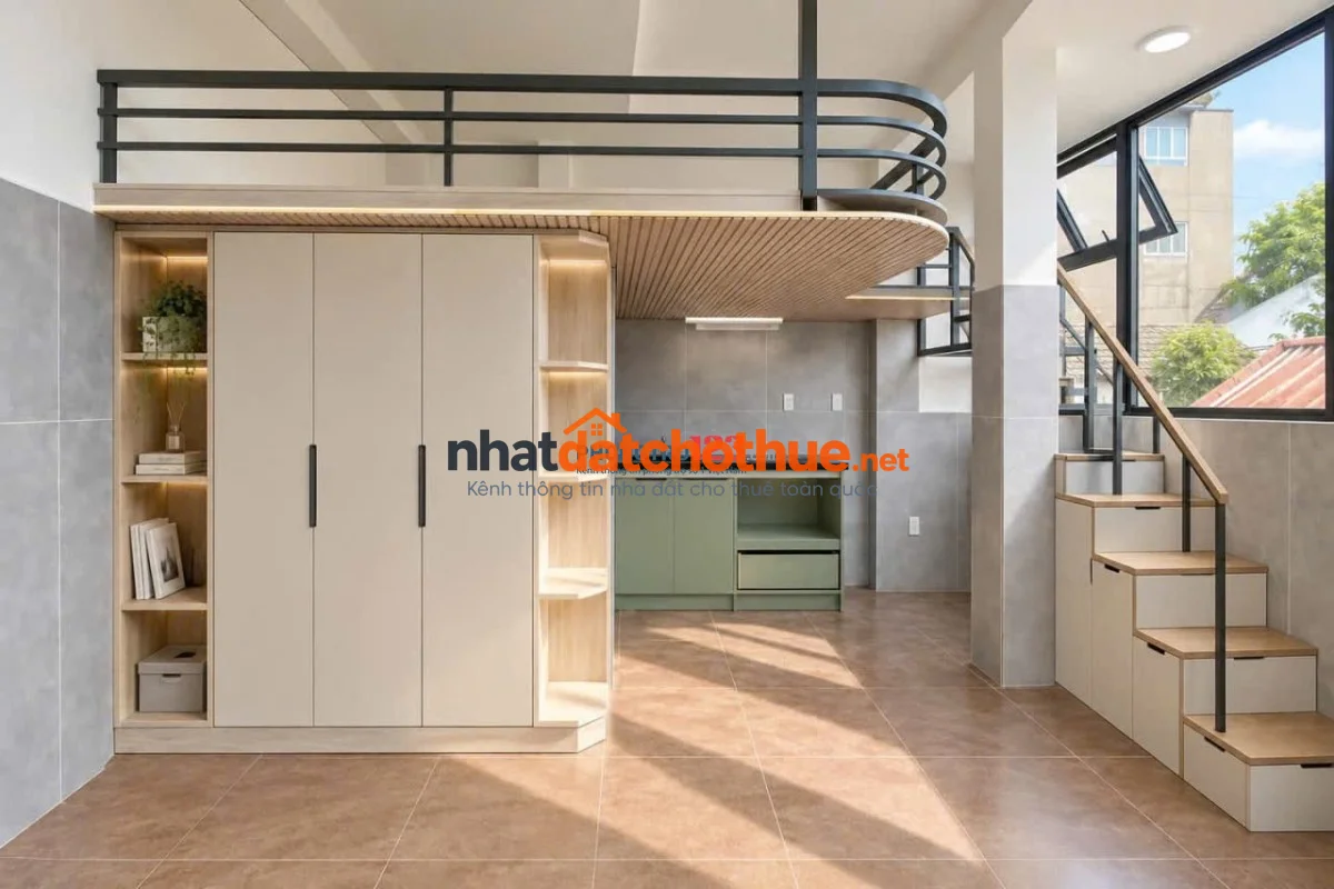 Căn hộ mới khai trương 100% Phan Xích Long, Phú Nhuận, gác cao, cửa sổ lớn siêu thoáng, nội thất mới