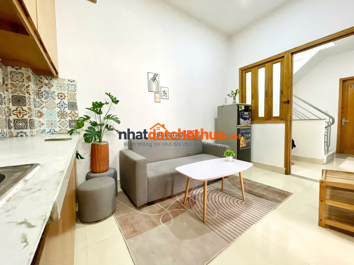 1 PHÒNG NGỦ LỚN 50m2 FULL NỘI THẤT, THNG MÁY NGAY HÀNG XANH- NƠ TRANG LONG, BÌNH THẠNH 1