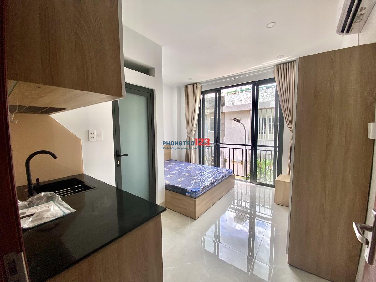 Mới 100% Studio rộng 30m² - ban công - máy giặt riêng gần trường UTH, FTU, Hutech... 1