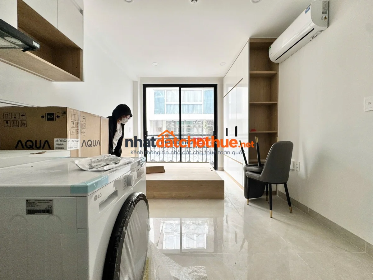 1 PHÒNG STUDIO BAN CÔNG FULL NỘI THẤT CUỐI CÙNG NGAY VLU, IUH 6